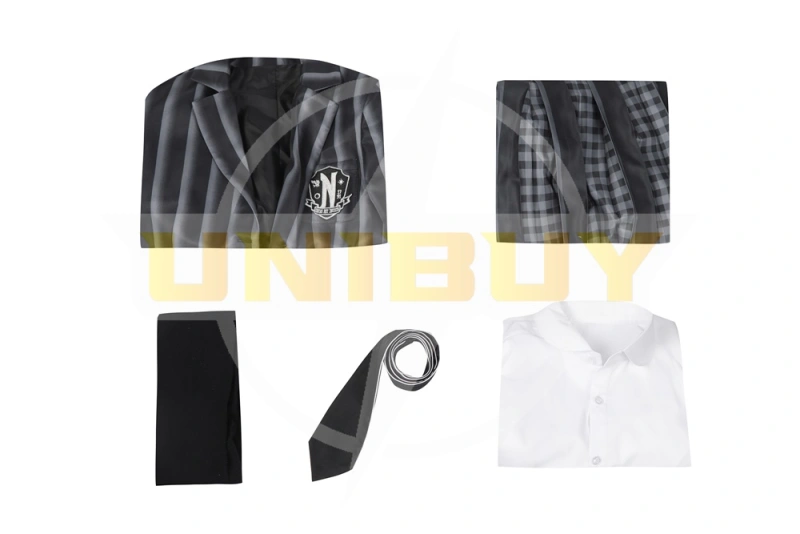 Wednesday Addams Costume Cosplay Suit Dress Uniform Unibuy