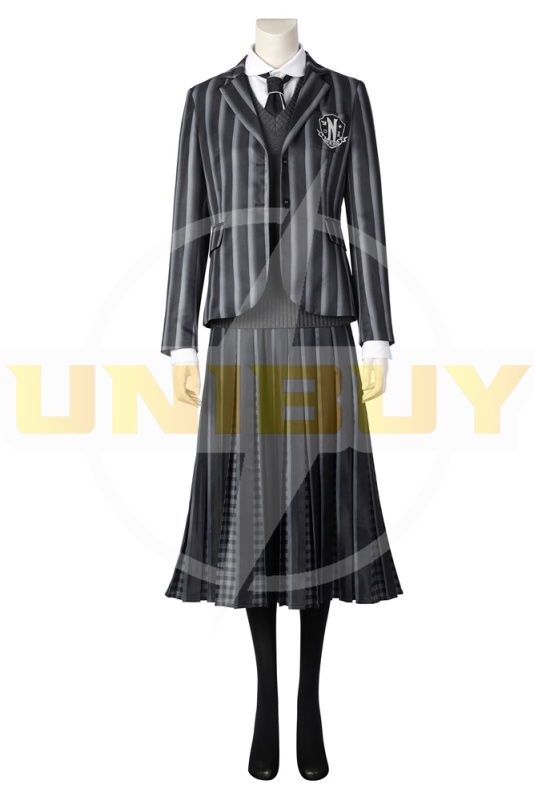 Wednesday Addams Costume Cosplay Suit Dress Uniform Unibuy