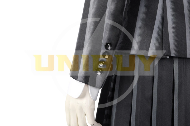 Wednesday Addams Costume Cosplay Suit Dress Uniform Unibuy