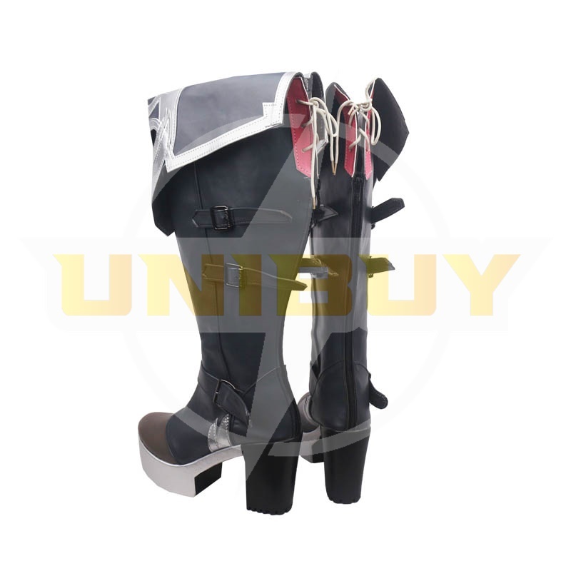 Genshin Impact Diluc Shoes Cosplay Men Boots Red Dead of Night Ver.1 Unibuy