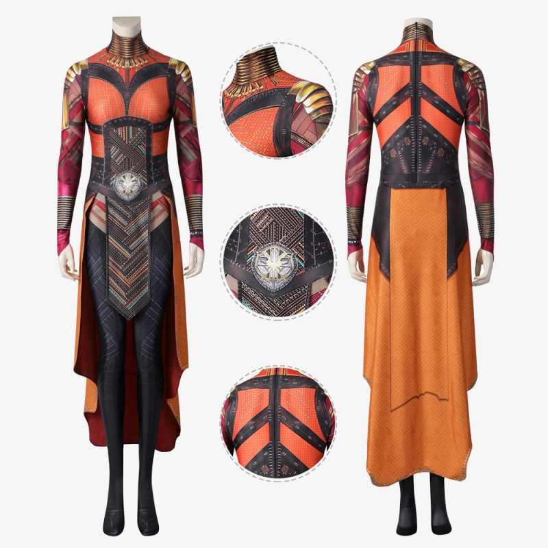 Black Panther Dora Milaje Okoye Costume Cosplay Suit Jumpsuit Wakanda Forever Unibuy