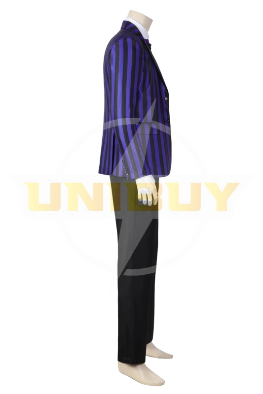 Wednesday The Addams Family Eugene Otinger Costume Cosplay Suit Nevermore Academy Uniform Unibuy