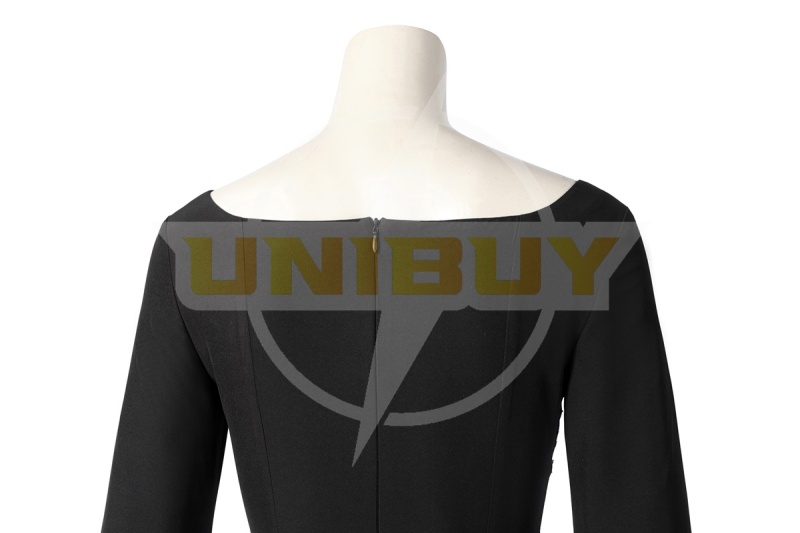 The Addams Family Morticia Addams Costume Cosplay Suit Dress Unibuy