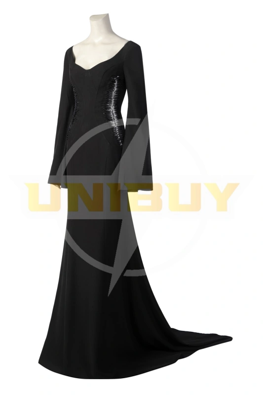 The Addams Family Morticia Addams Costume Cosplay Suit Dress Unibuy