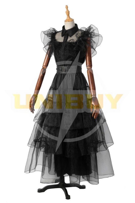 The Addams Family Wednesday Addams Dress Costume Cosplay Suit Unibuy
