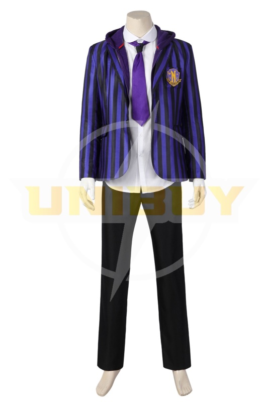 The Addams Family  Xavier Thorpe Ajax Petropolus Costume Cosplay Suit Nevermore Academy Uniform Unibuy