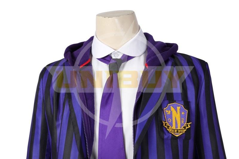 The Addams Family  Xavier Thorpe Ajax Petropolus Costume Cosplay Suit Nevermore Academy Uniform Unibuy