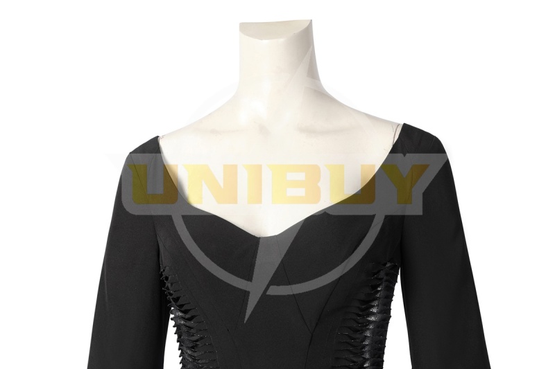 The Addams Family Morticia Addams Costume Cosplay Suit Dress Unibuy