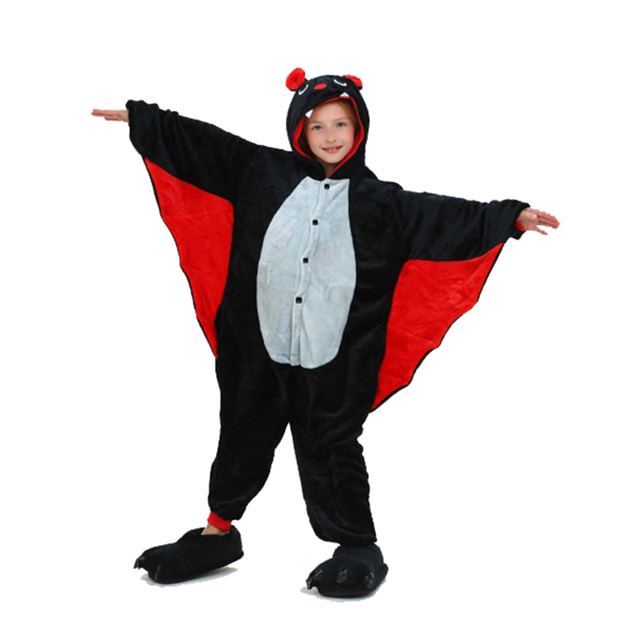 Black Bat Onesie Costume Pajamas Kid Unibuy