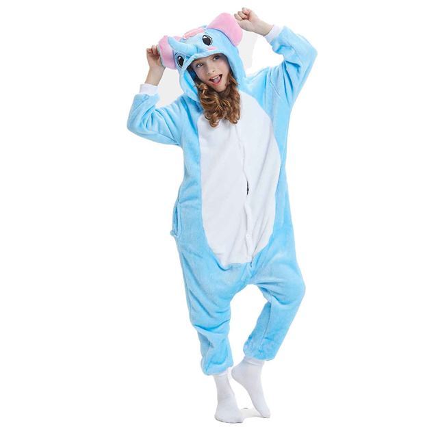 Elephant Onesie Costume Pajamas Kid Unibuy