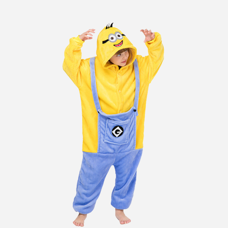 Minions Onesie Costume Pajamas Kid Unibuy