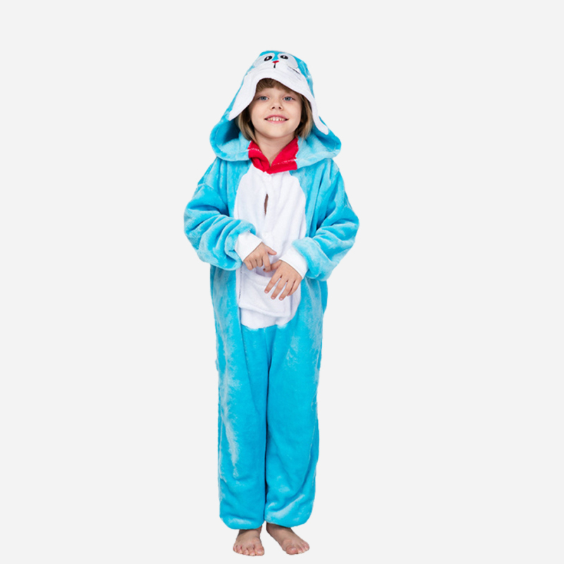 Doraemon Cat Onesie Costume Pajamas Kid Unibuy