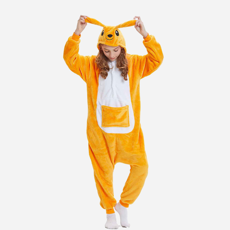 Kangaroo Onesie Costume Pajamas Kid Unibuy