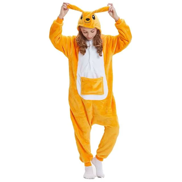 Kangaroo Onesie Costume Pajamas Kid Unibuy