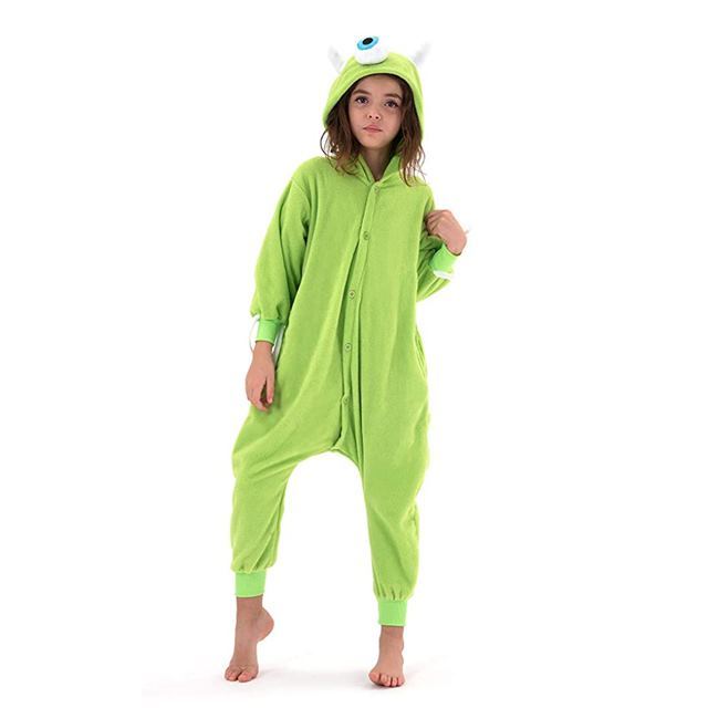 Sullivan Mike Wazowski Onesie Costume Pajamas Kid Unibuy