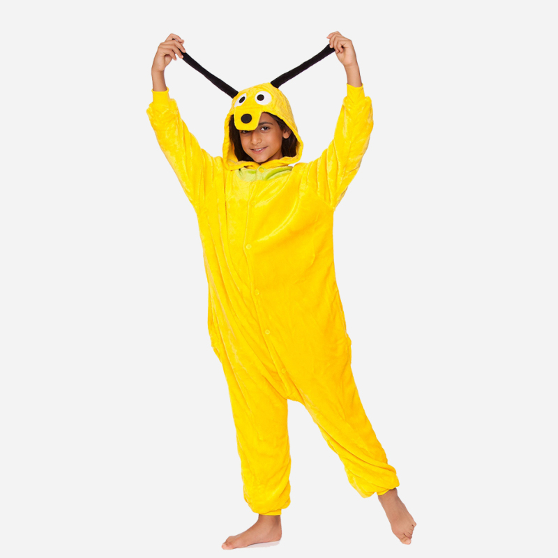 Pluto Dog Onesie Costume Pajamas Kid Unibuy