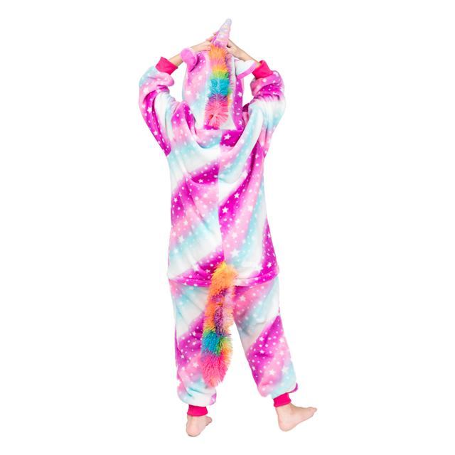 Rainbow Star Unicorn Onesie Costume Pajamas Kid Unibuy