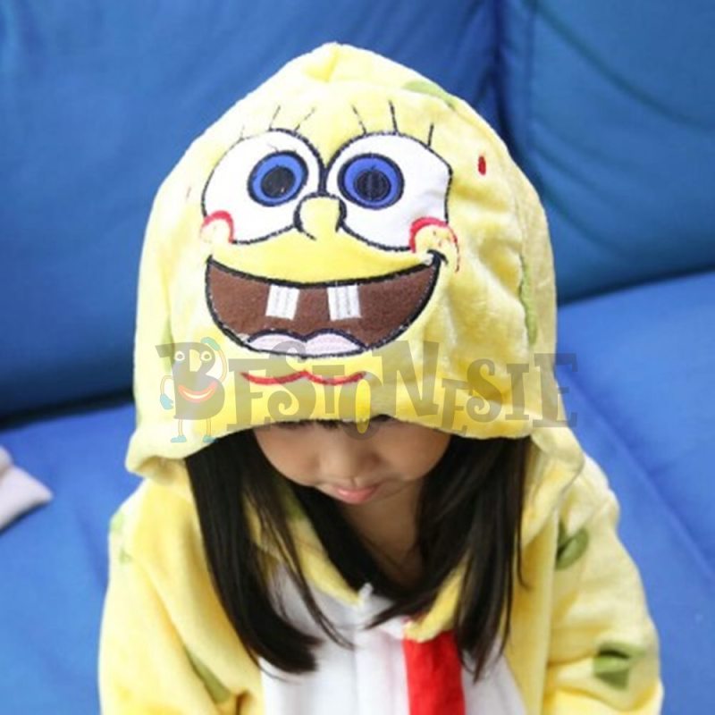 SpongeBob SquarePants Onesie Costume Pajamas Kid Unibuy