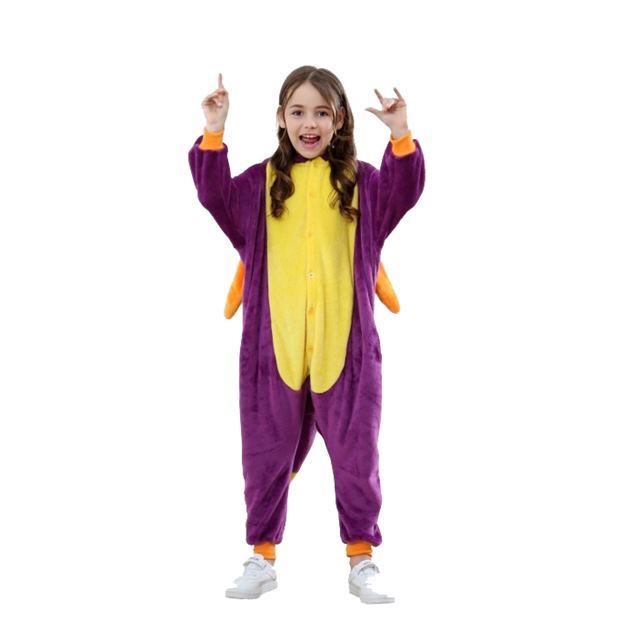 Purple Dragon Spyro Onesie Costume Pajamas Kid Unibuy