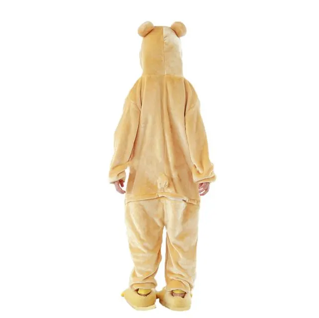 Rilakkuma Bear Onesie Costume Pajamas Kid Unibuy