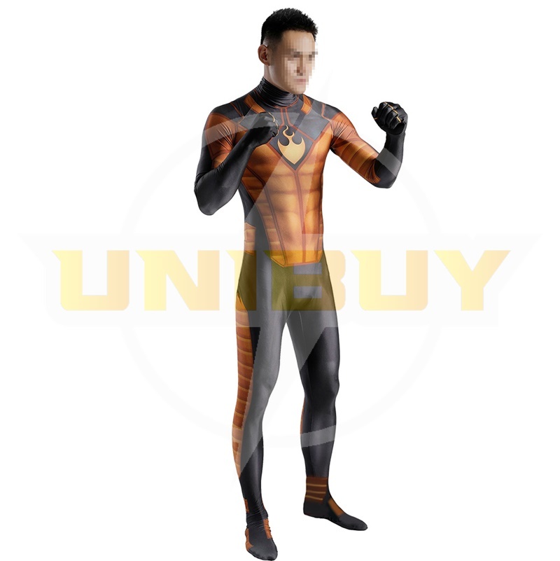 Human Torch Cosplay Costume Suit For Kids Adult Unibuy