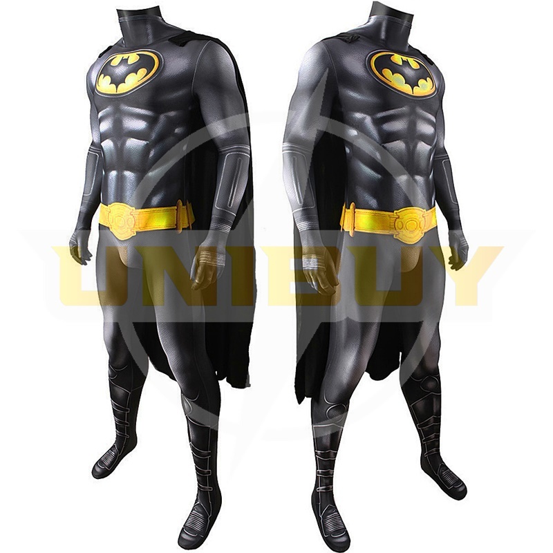 The Batman Cosplay Costume Suit For Kids Adult Bruce Wayne with Cloak Unibuy