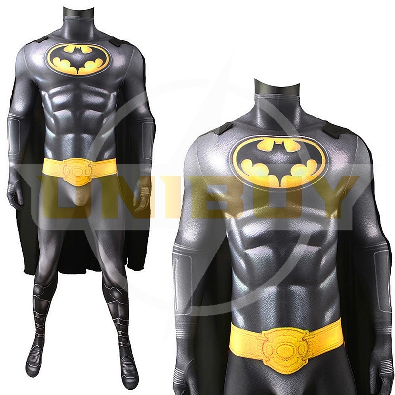 The Batman Cosplay Costume Suit For Kids Adult Bruce Wayne with Cloak Unibuy
