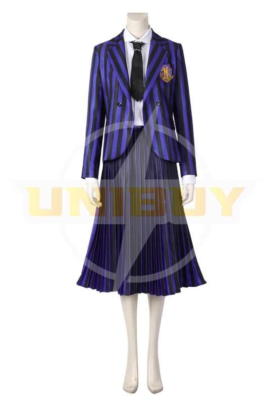 The Addams Family Nevermore Academy Uniform Costume Cosplay Suit Dress Unibuy