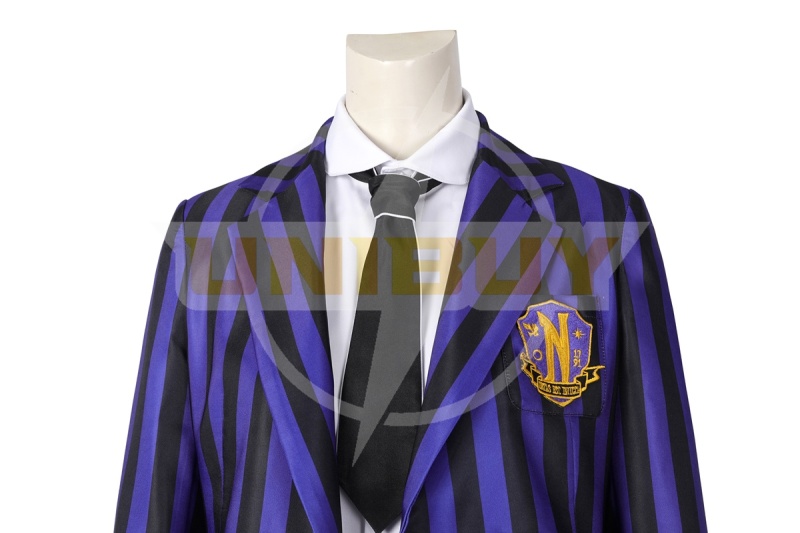 The Addams Family Nevermore Academy Uniform Costume Cosplay Suit Dress Unibuy