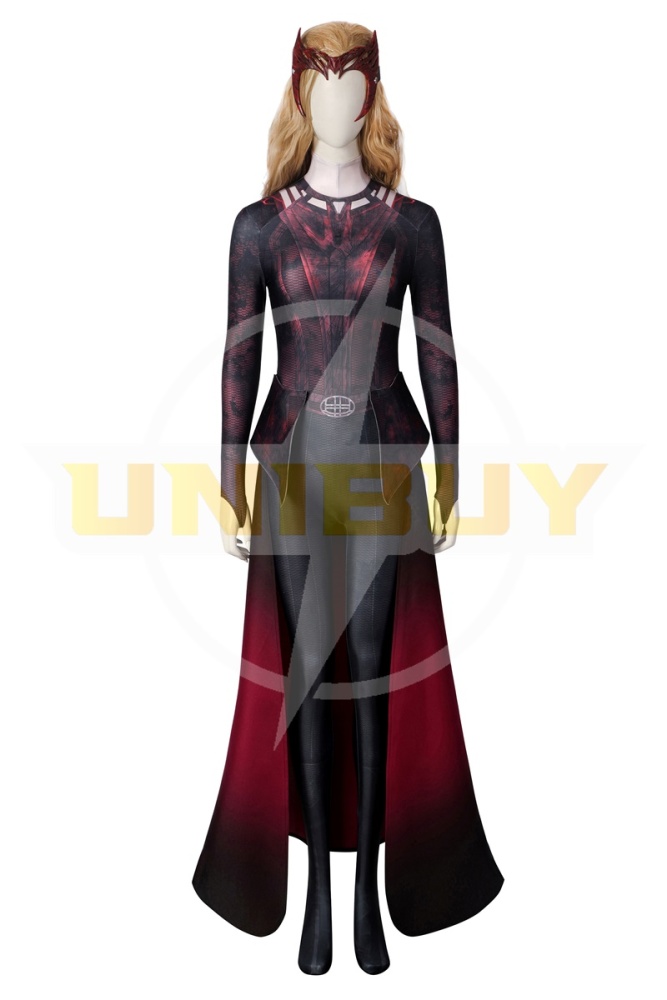 Scarlet Witch Jumpsuit Costume Cosplay Suit Doctor Strange in the Multiverse of Madness Unibuy