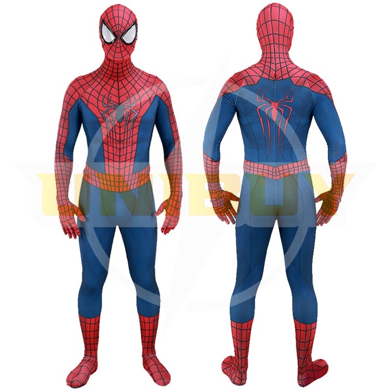 Amazing Spiderman Costume Cosplay Suit Peter Parker Bodysuit For Men Kids Unibuy