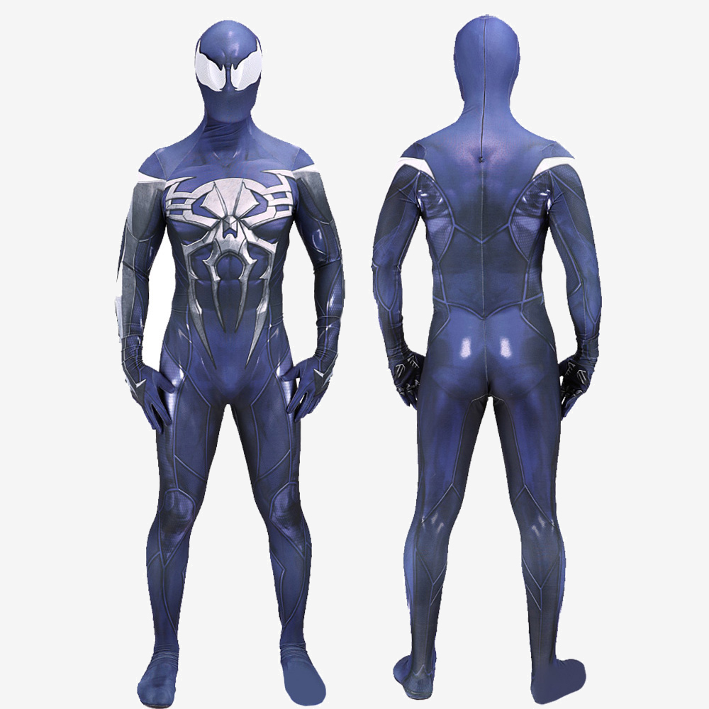 Spider Man PS4 2099 Suit Cosplay Costume Veom Symbiote Jumpsuit For Kids Adult Unibuy