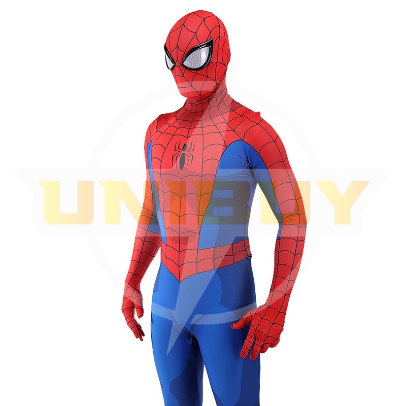 Spider-Man Classic 1994 Costume Cosplay Suit Peter Parker Bodysuit For Men Kids Unibuy