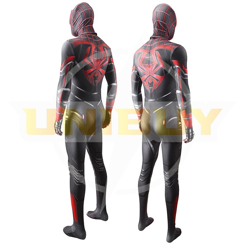 Spider-man PS5 Miles Morales Suit Costume Cosplay Bodysuit For Men Kids Unibuy
