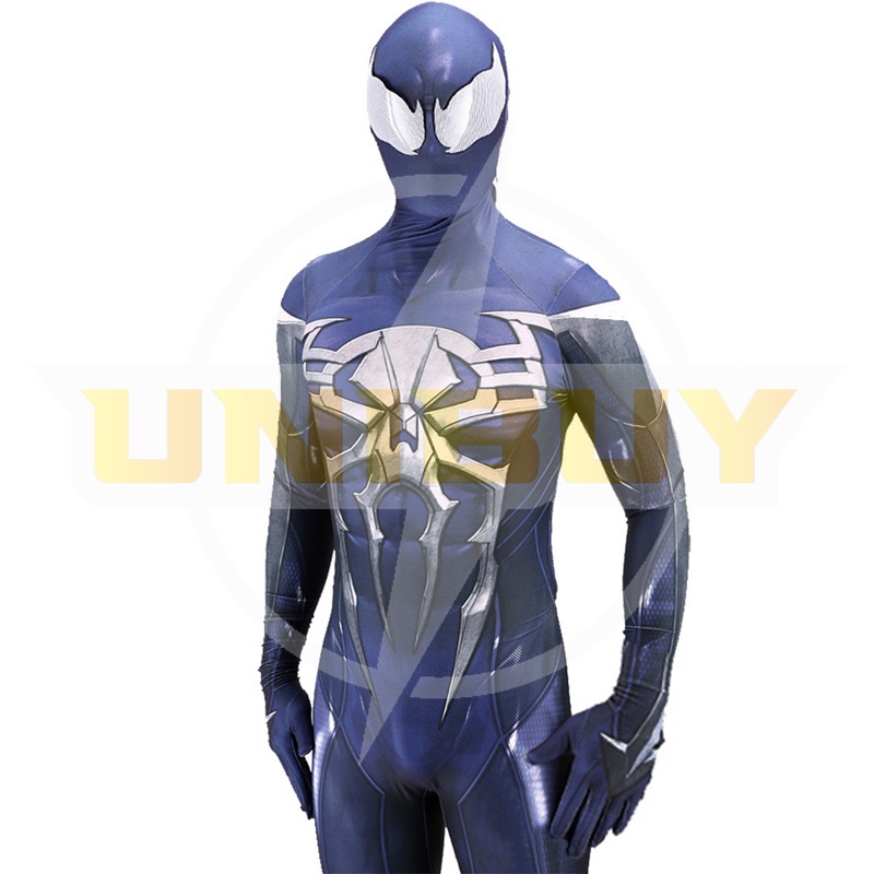Spider Man PS4 2099 Suit Cosplay Costume Veom Symbiote Jumpsuit For Kids Adult Unibuy
