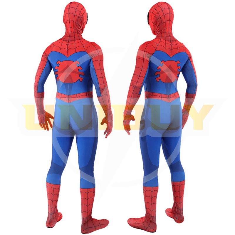Spider-Man Classic 1994 Costume Cosplay Suit Peter Parker Bodysuit For Men Kids Unibuy