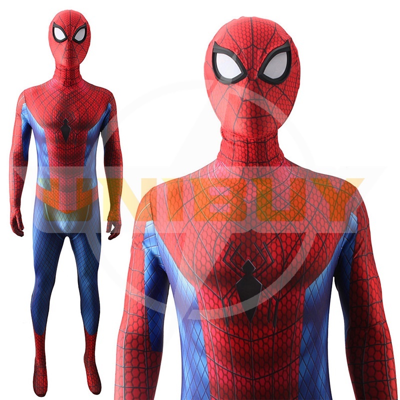 Amazing Spiderman 2 Costume Cosplay Suit Peter Parker Bodysuit For Men Kids Unibuy