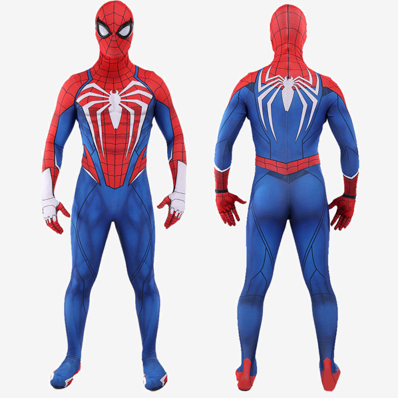 Spider-man PS5 Peter Parker Suit Costume Cosplay Bodysuit For Men Kids Unibuy