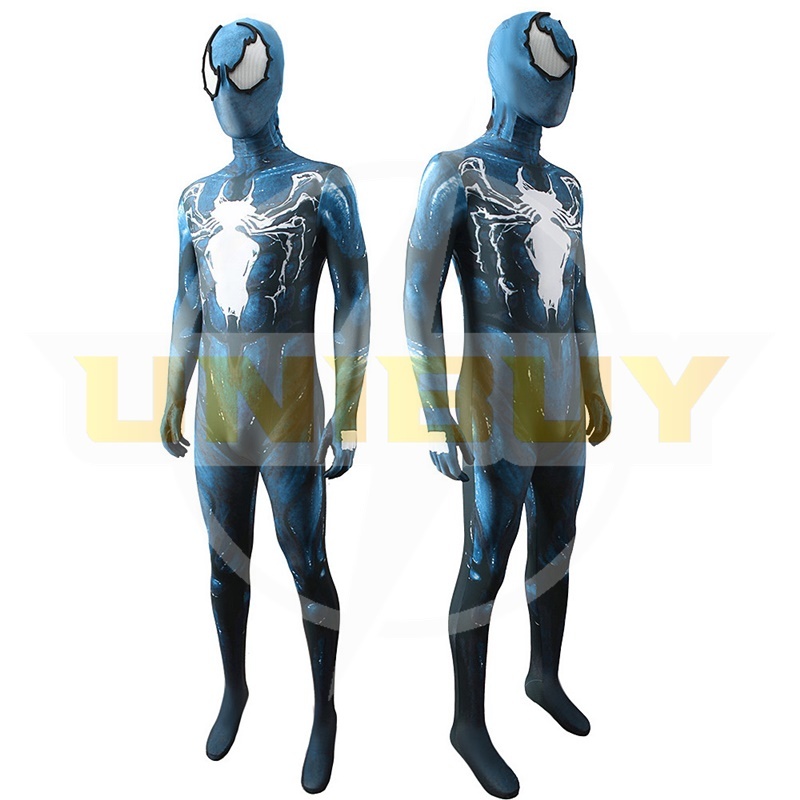 Spider Man Costume Cosplay Blue Venom Symbiote Jumpsuit Bodysuit For Men Kids Unibuy
