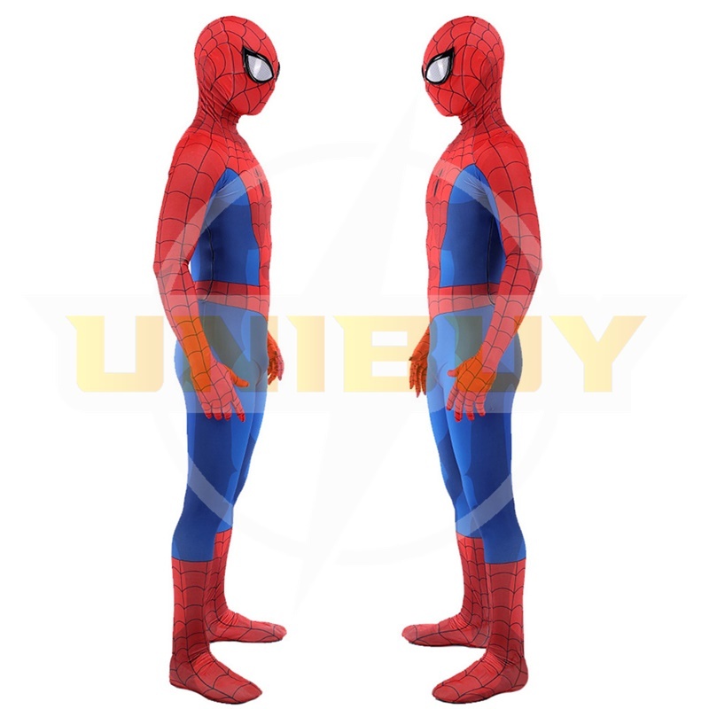 Spider-Man Classic 1994 Costume Cosplay Suit Peter Parker Bodysuit For Men Kids Unibuy