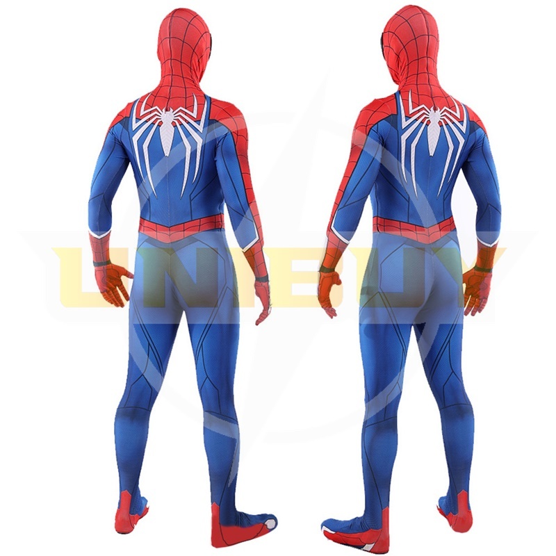 Spider-man PS5 Peter Parker Suit Costume Cosplay Bodysuit For Men Kids Unibuy