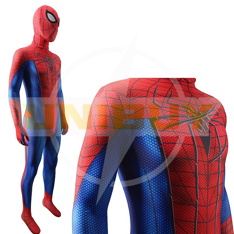 Amazing Spiderman Costume Cosplay Suit Peter Parker Bodysuit For Men Kids Unibuy