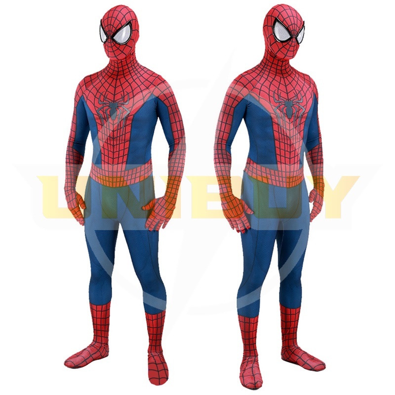 Amazing Spiderman Costume Cosplay Suit Peter Parker Bodysuit For Men Kids Unibuy