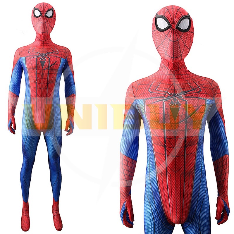 Amazing Spiderman Costume Cosplay Suit Peter Parker Bodysuit For Men Kids Unibuy