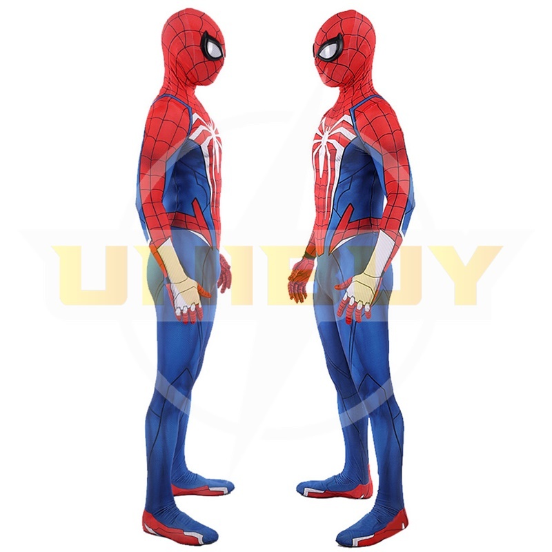 Spider-man PS5 Peter Parker Suit Costume Cosplay Bodysuit For Men Kids Unibuy