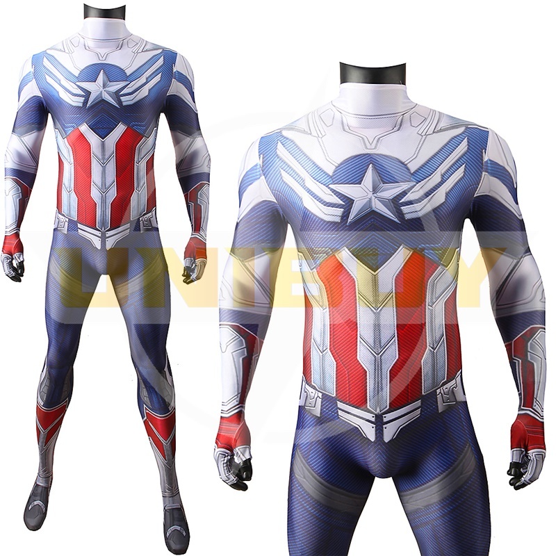 The Falcon Captain America Sam Wilson Costume Cosplay Suit Unibuy