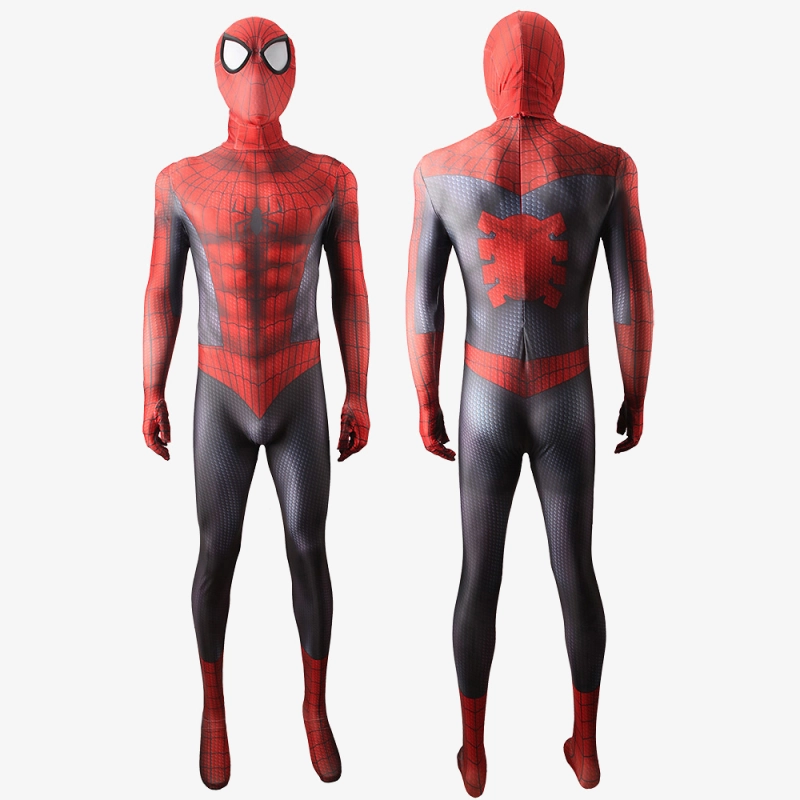 Astonishing Spider-Man Costume Cosplay Suit Peter Parker Bodysuit For Men Kids Unibuy