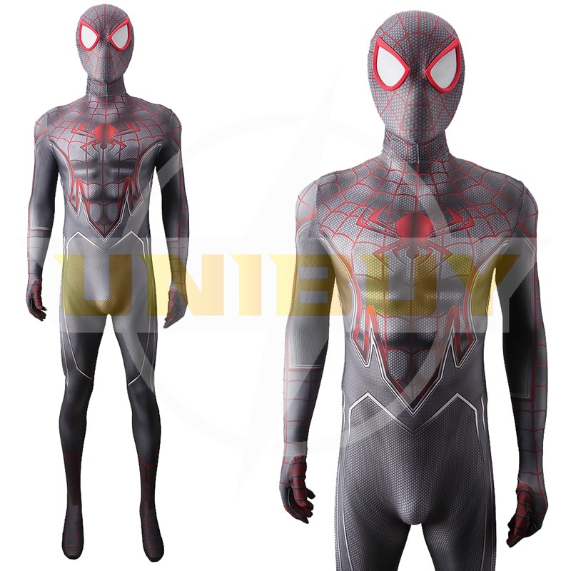 Spider Man PS5 Miles Morales Bodega Cat Suit Costume Cosplay Suit For Men Kids Unibuy