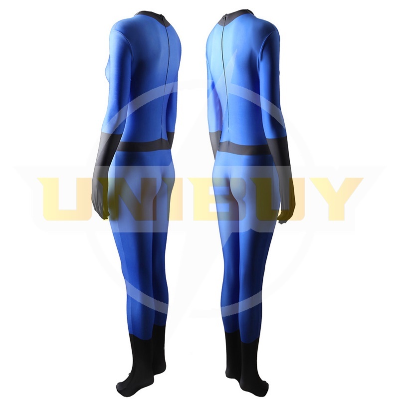 Fantastic Four Invisible Woman Costumes Cosplay Suit for Kids Adult Unibuy