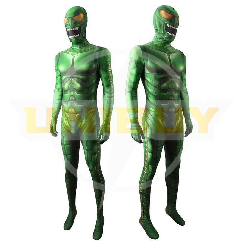Spider-Man 3 No Way Home Green Goblin Costume Cosplay Suit Bodysuit For Men Kids Unibuy